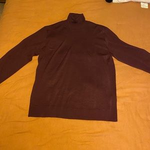 Burgundy Murano turtleneck(Large)